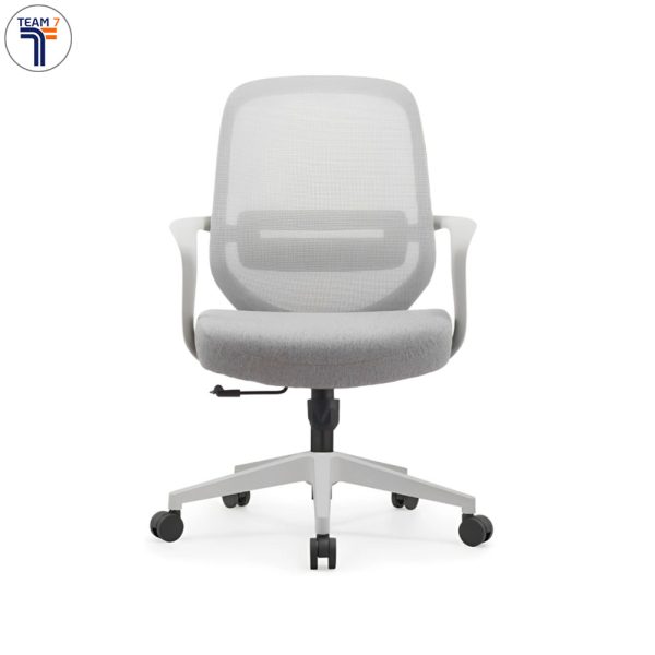 ATOM-GY- Mid back office chair (Grey Frame)