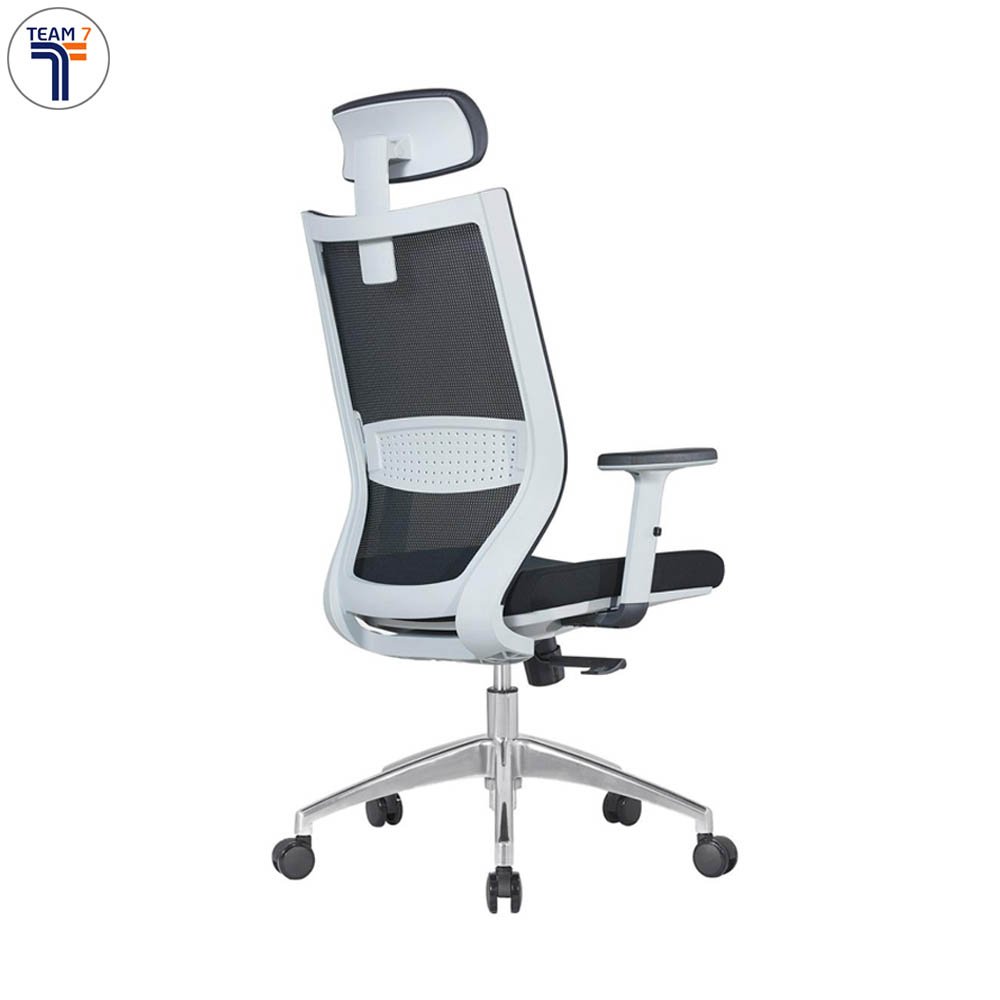 CURVE - WH- High back office chair - Image 4