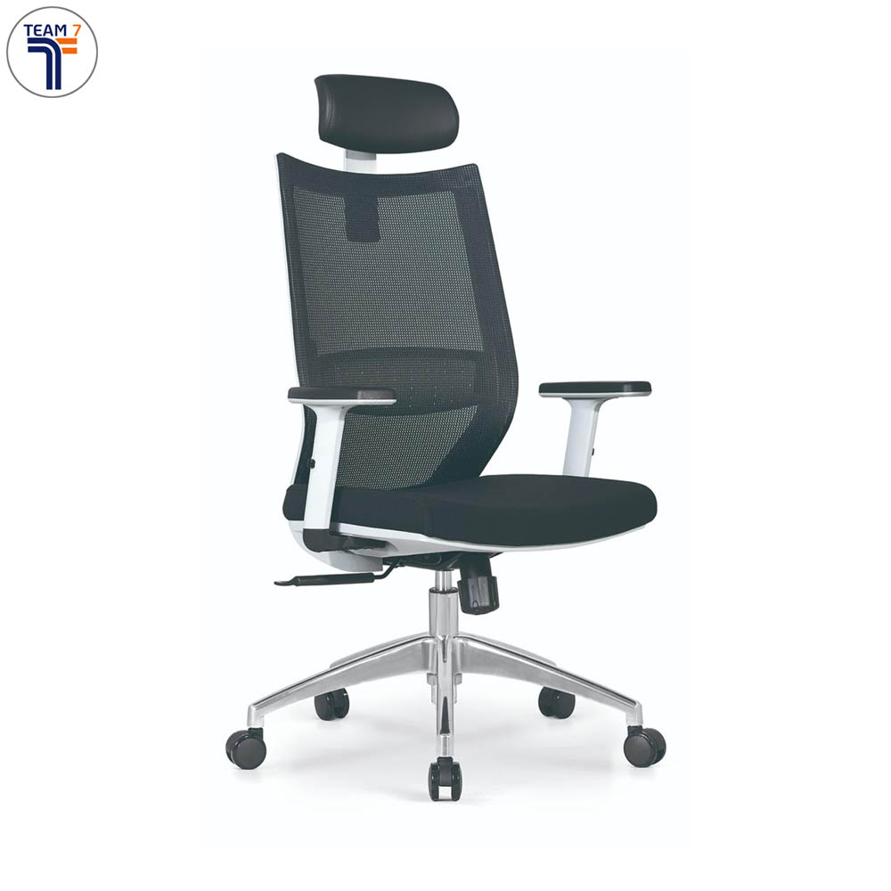CURVE - WH- High back office chair